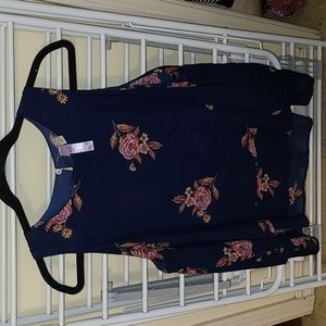 Alya tank 100%polyester size large